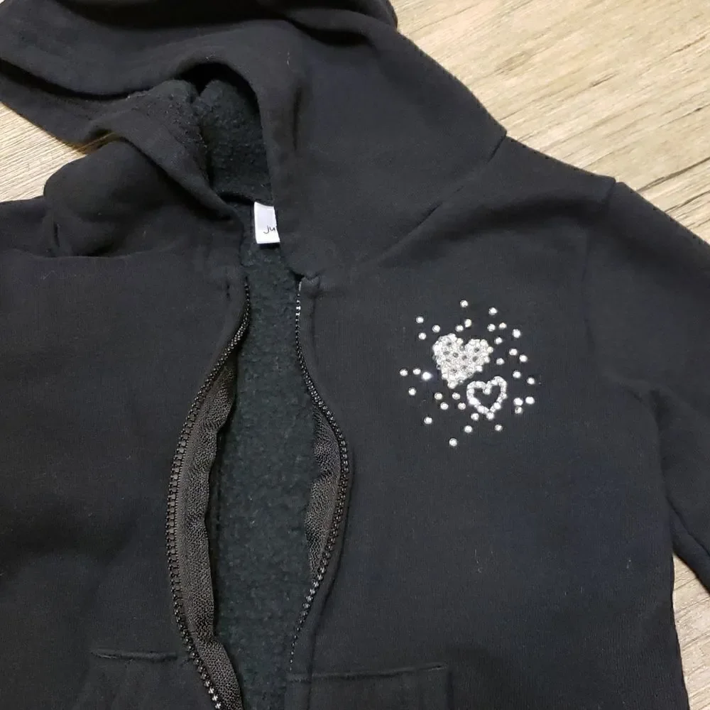 Jumping Beans Black 2t Hoodie